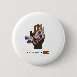Rainbow Lanternfly 2 Inch Round Button
