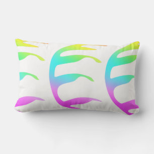Rainbow Leaf Lumbar Pillow