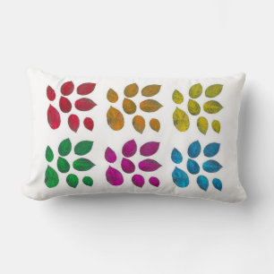 Rainbow Leaves American MoJo Pillow