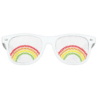 rainbow lenses retro sunglasses