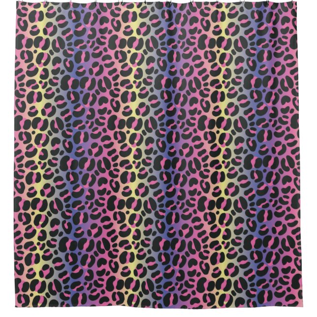 Rainbow Leopard Animal Print Pattern (Front)