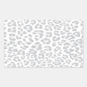 Rainbow Leopard Print Collection - Grey Sticker