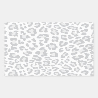 Rainbow Leopard Print Collection - Grey Sticker