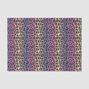 Rainbow Leopard Print Tissue Paper