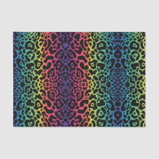 Rainbow Leopard Tissue Paper