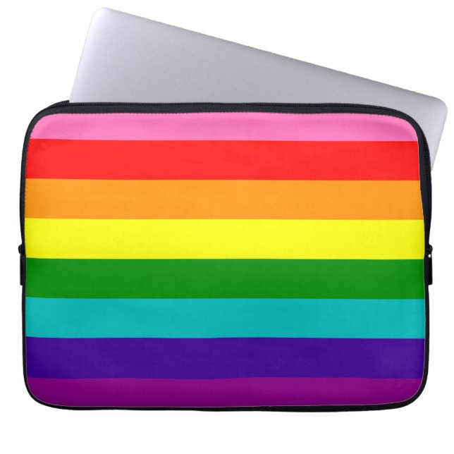 Rainbow LGBT drapeau gay Electronique Sac (Devant)