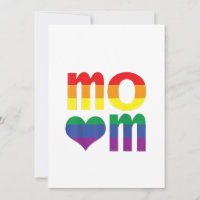 Rainbow LGBT Pride Month Mother's Day LGBT