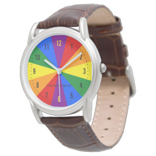 Rainbow LGBTQ American Pride Diversity Flag Watch