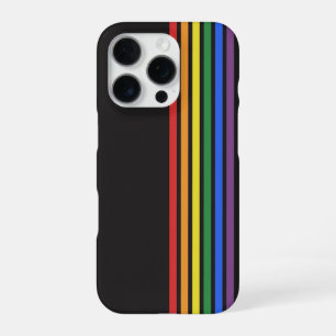 Rainbow LGBTQ Flag iPhone 16 Pro Case