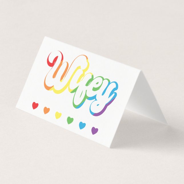 Rainbow LGBTQIA Lesbian Gay Support (Front)