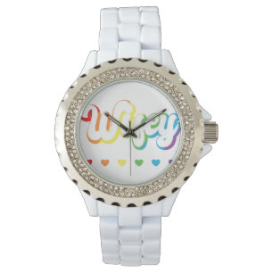 Rainbow LGBTQIA Lesbian Gay Support Watch