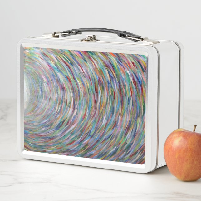 Rainbow Light Retro Metal Lunchbox (In Situ)