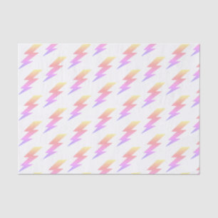 Rainbow Lightning Bolt Tissue Paper