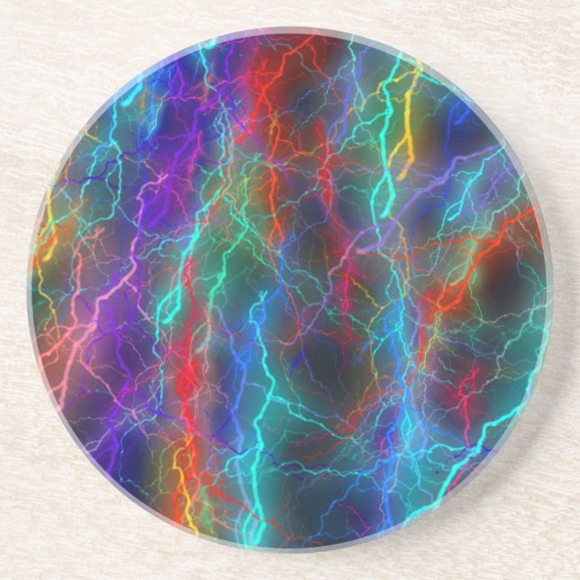 Rainbow Lightning Coaster (Front)