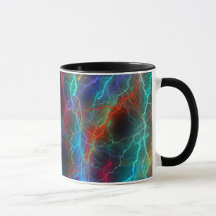 Rainbow Lightning Storm Mug