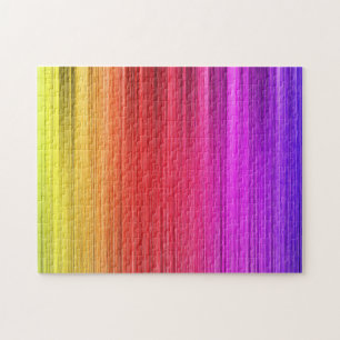 Rainbow Lights Design Jigsaw Puzzle