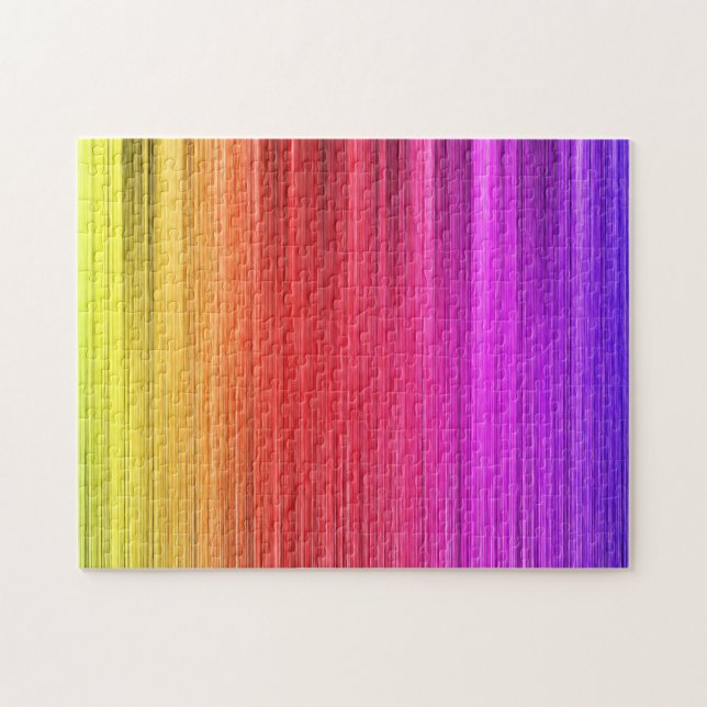 Rainbow Lights Design Jigsaw Puzzle (Horizontal)