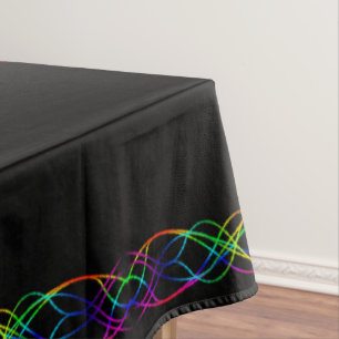 Rainbow Lights Tablecloth