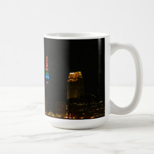Rainbow Lights Terminal Tower (Cleveland) Mug