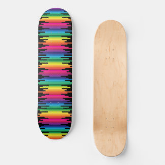 Rainbow Lines Skateboard