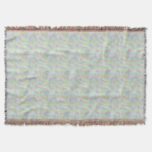 rainbow lines throw blanket