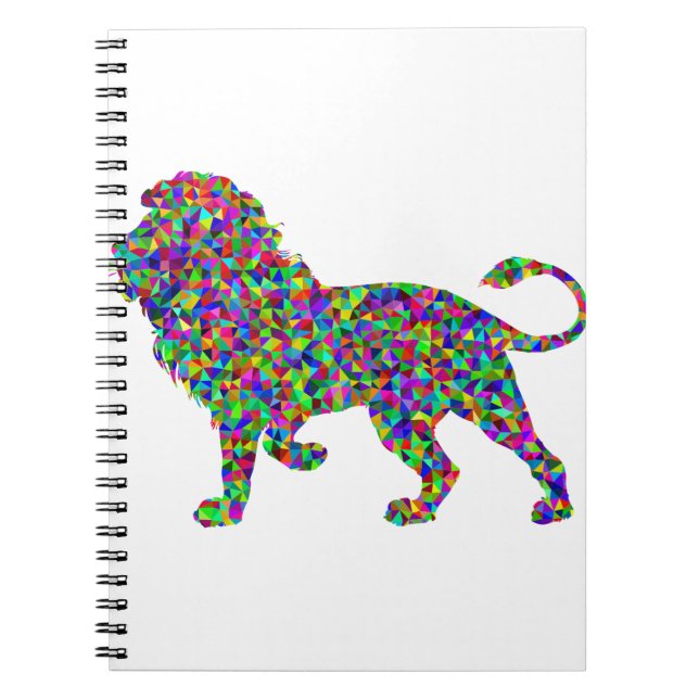 Rainbow Lion Notebook (Front)