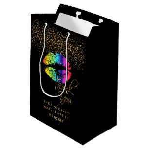 Rainbow Lip Lipstick Colour - Thank You Medium Gift Bag