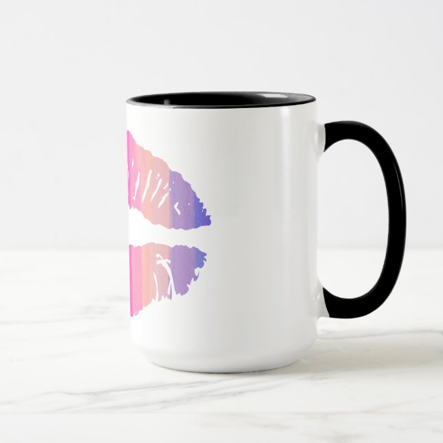 Rainbow Lips #2 Mug (Right)
