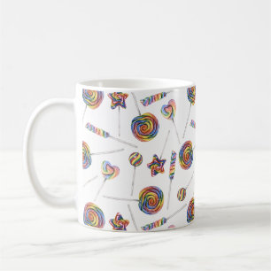 Rainbow Lollipops Coffee Mug