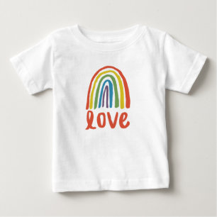 Rainbow Love Baby T-Shirt