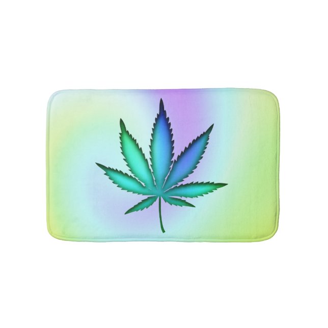 Rainbow Love  Bath Mat (Front)