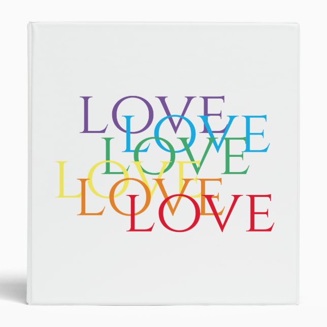 RAINBOW LOVE Binder (Front)