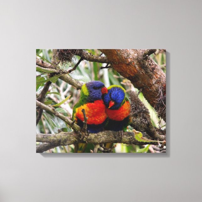 Rainbow Love Canvas Print (Front)