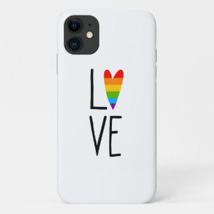 Rainbow Love iPhone 11 Case