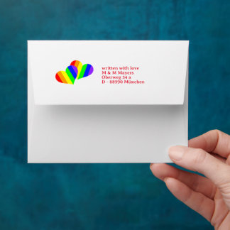 Rainbow Love Envelope