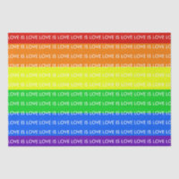 Rainbow Love is Love Gay Pride LGBTQ Beautiful