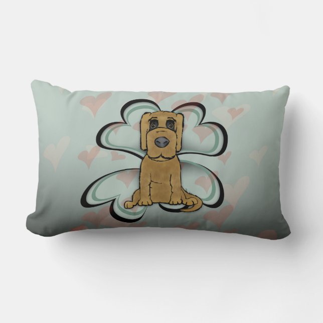 Rainbow Love Lumbar Pillow (Front)