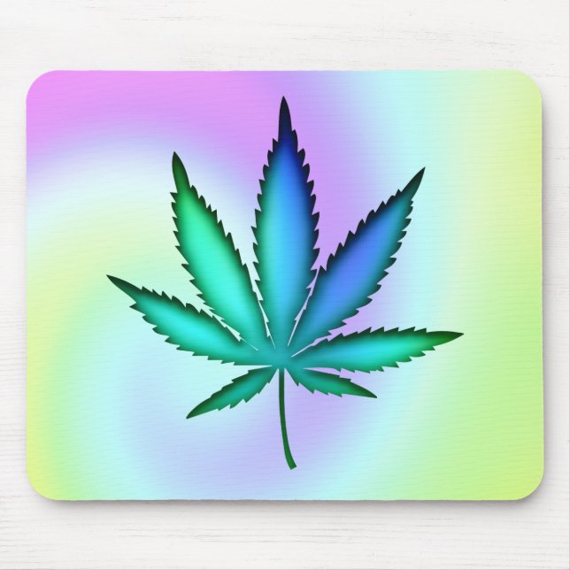 Rainbow Love  Mouse Pad (Front)