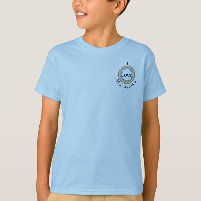 Rainbow Love T-Shirt (Front)