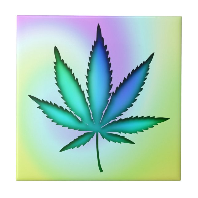 Rainbow Love  Tile (Front)