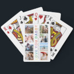 Rainbow 'LOVE YOU DADDY' Photo Collage Keepsake Playing Cards<br><div class="desc">Create your very own playing cards for dad with this 8 square photo collage template. Design features modern rainbow lettering that reads 'LOVE YOU DADDY' personalized with a sweet message and name/s. Makes a unique keepsake gift for birthdays,  christmas or father's day.</div>