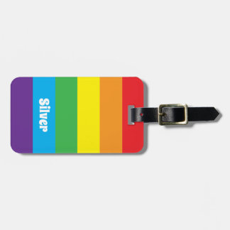 Rainbow Luggage Tag