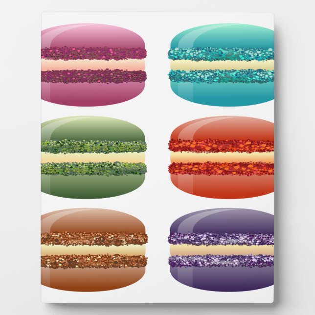rainbow macarons plaque (Front)