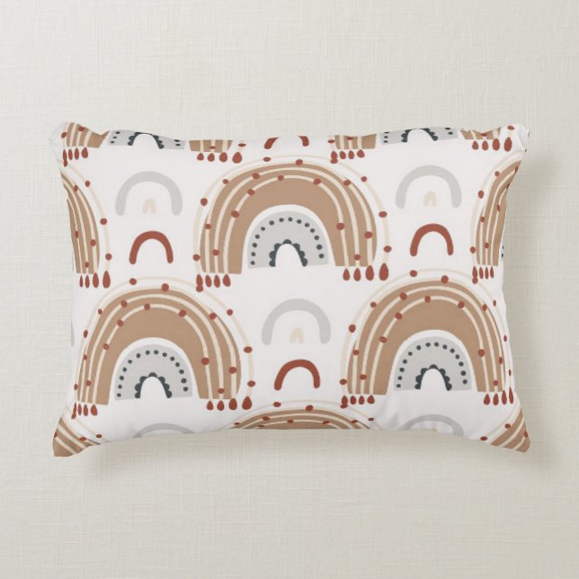 Rainbow Magic Accent Pillow (Front)