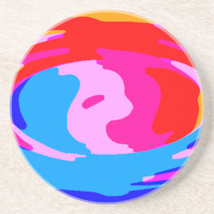 Rainbow magic coaster