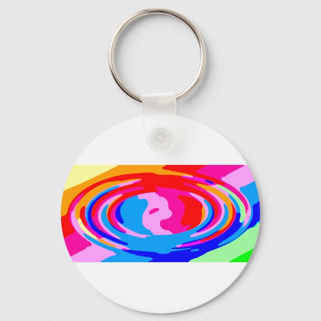 Rainbow magic keychain (Front)