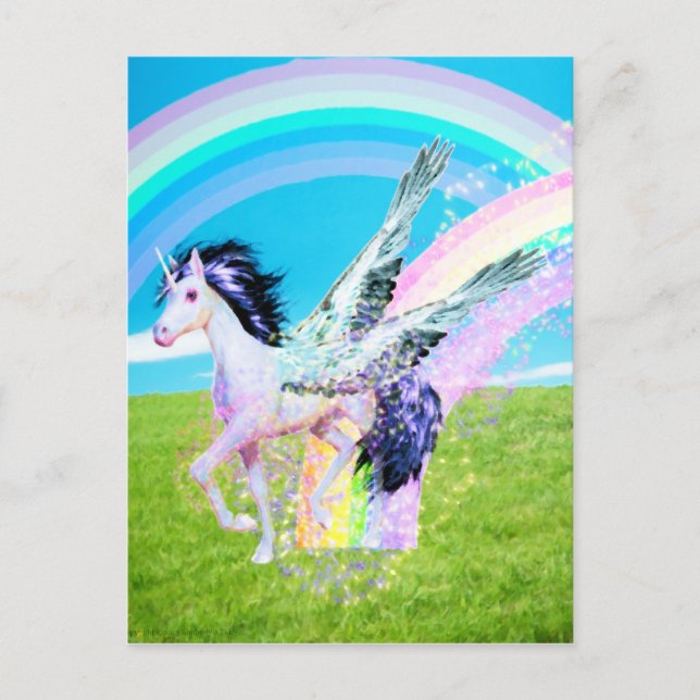 Rainbow Maker Postcard (Front)