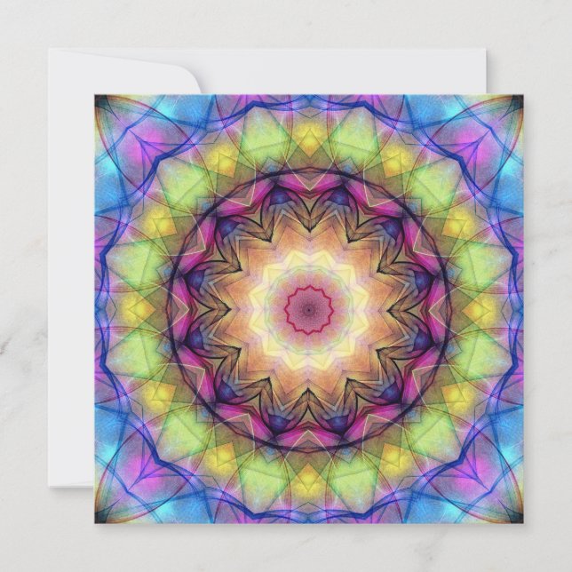Rainbow mandala (Front)