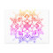 Rainbow Mandala postcard