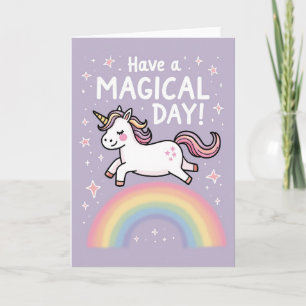 Rainbow Mane Birthday Card